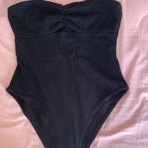 black bodysuit